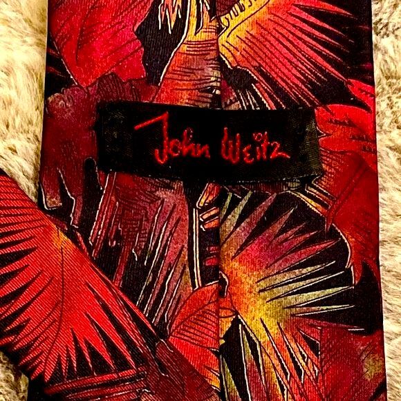 John Weitz Silk Tie - Picture 2 of 4